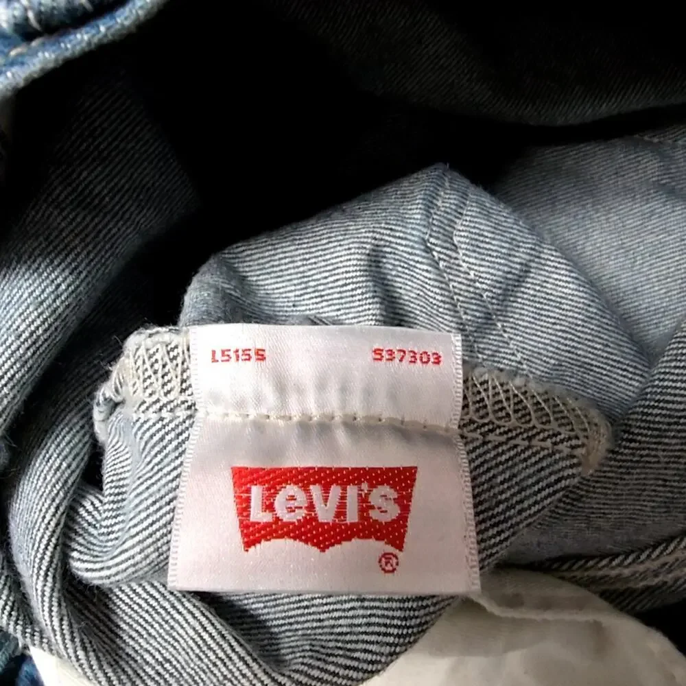 Levi's 501 Mens Jeans Straight Fit Medium Wash Denim 34x34 Classic Blue